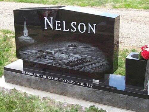 Etched Granite