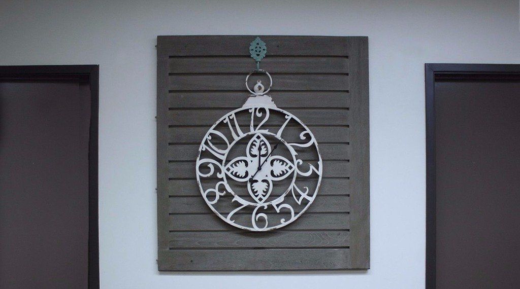 Wall Art with a table top from the Habitat for Humanity ReStore