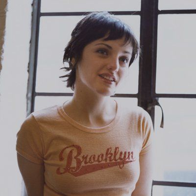 a lady smiling