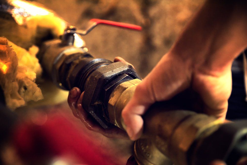 Pipe in house