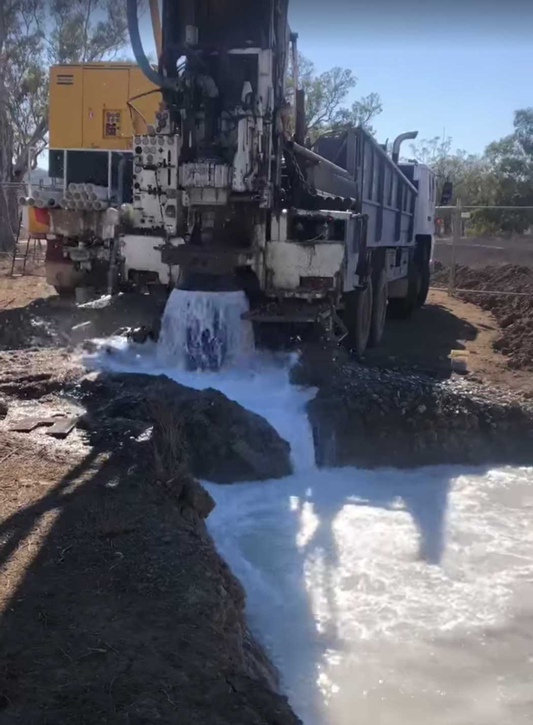 drilling water