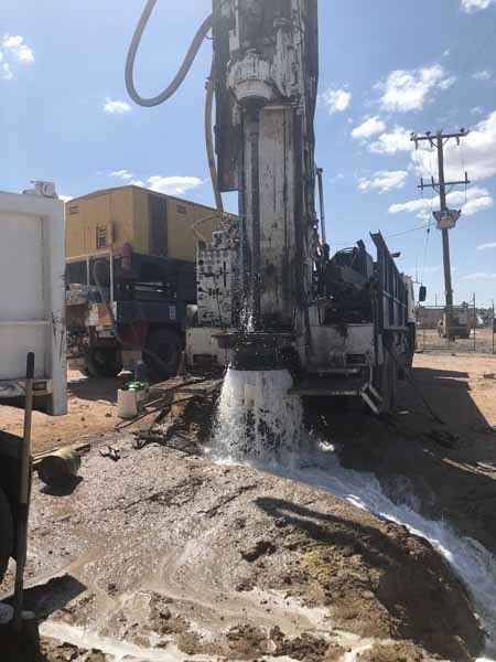 water in rig