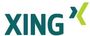 Ein blau-grünes Logo für Xing X