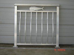 Aluminum Swing Gates — in Islamorada, FL