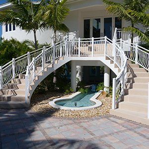 Custom Aluminum Gates — Customized Railing in Islamorada, FL Custom Aluminum Gates — Customized Railing in Islamorada, FL