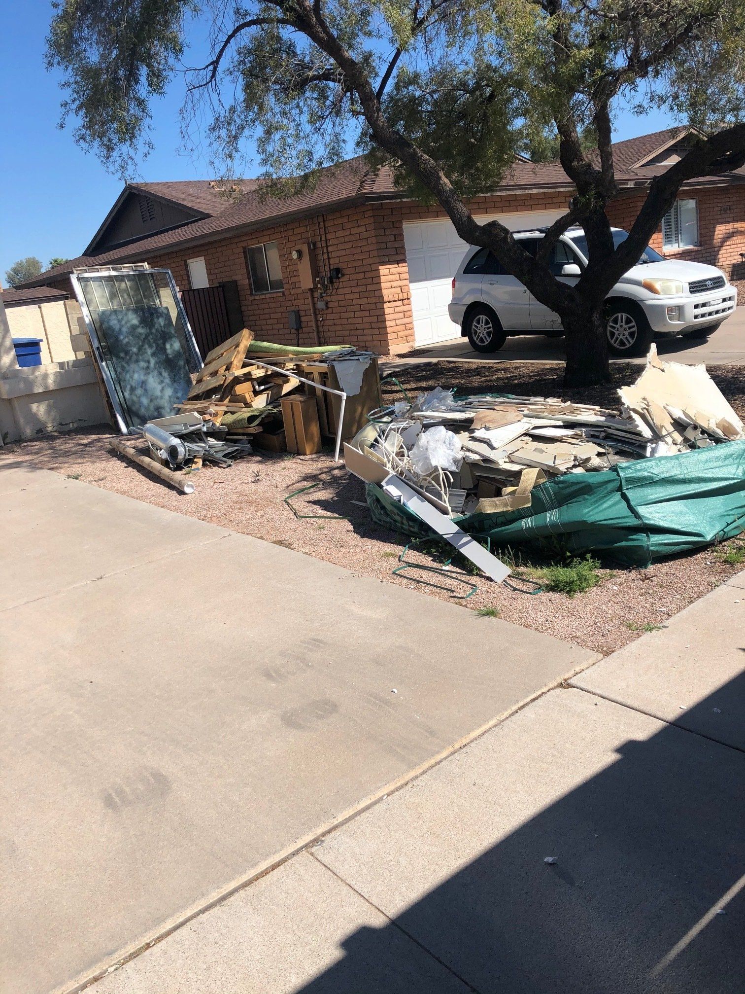 Remodeling debris removal Tempe AZ