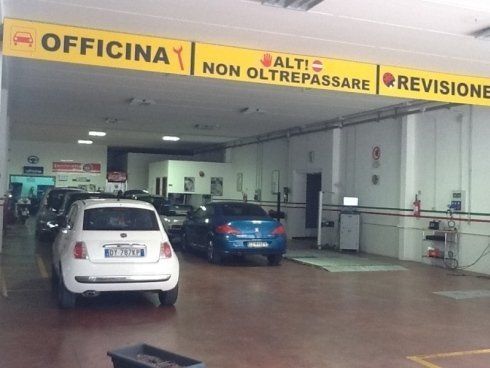 Auto in officina