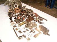 Bolts for transmission front view