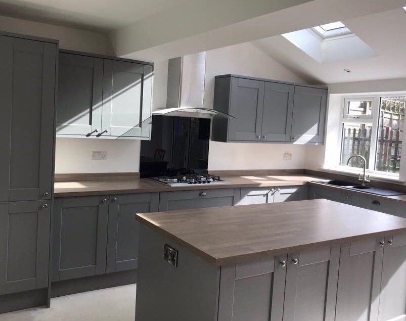 wood effect fitted worktops Birmingham