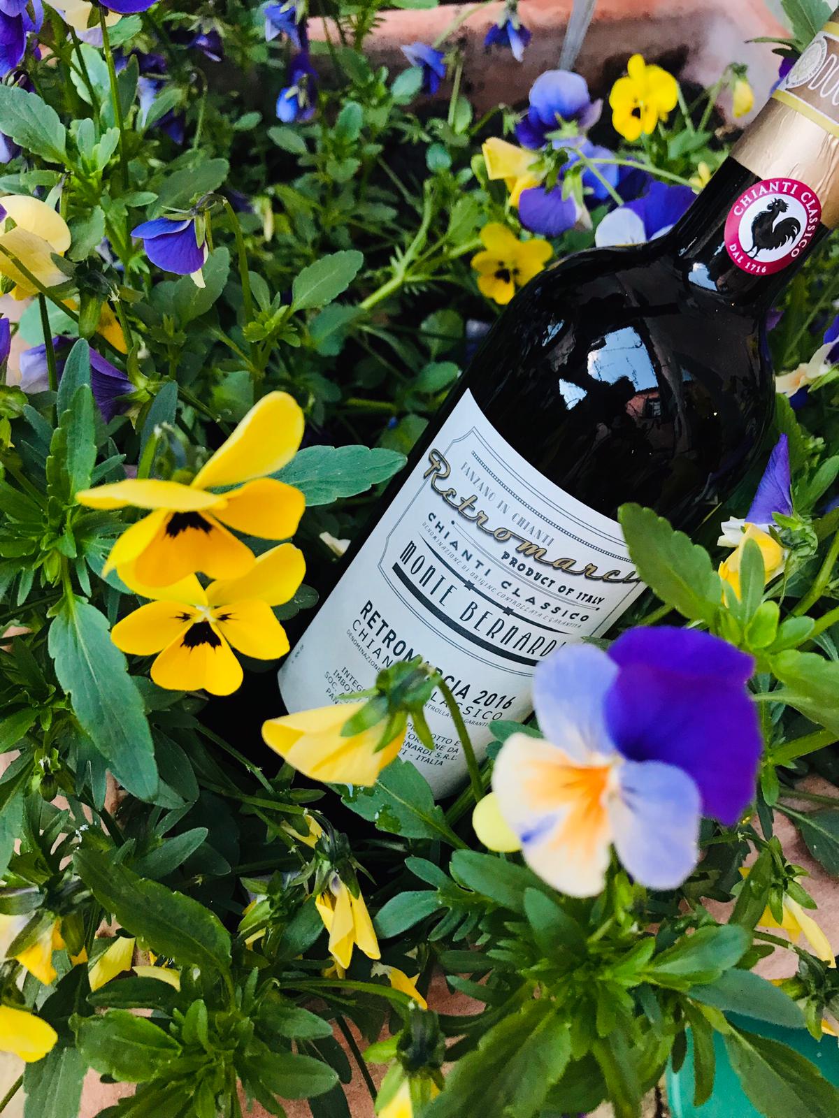 Bottiglia di Chianti classico