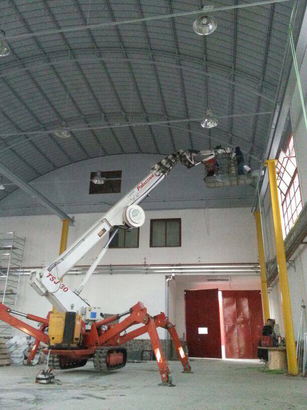 impianto per cantiere edile