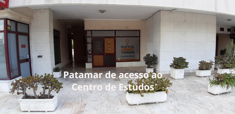 Patamar de acesso ao centro de estudos