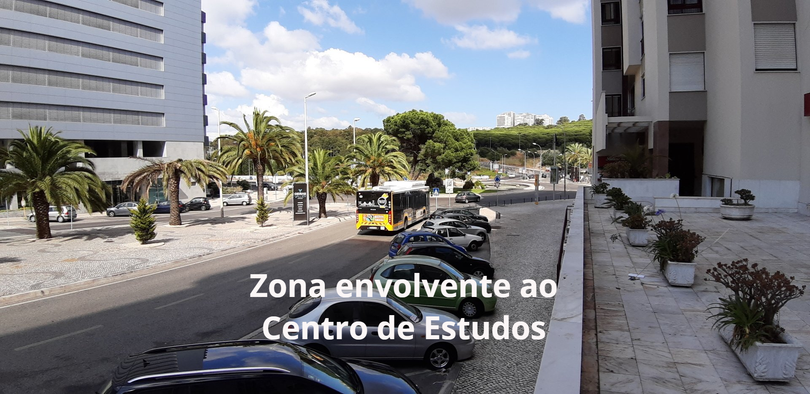 Zona envolvente ao centro de estudos