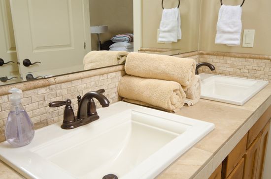 Modern Bathroom Sink — Rocky River, OH — North Ohio Sewer and Drain LLC Modern Bathroom Sink