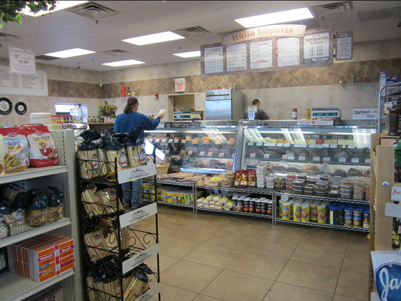 Italian Store — Man on counter ordering in Orland Park, IL