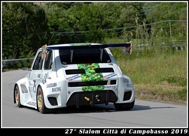 Veicolo partecipante slalom di Campobasso