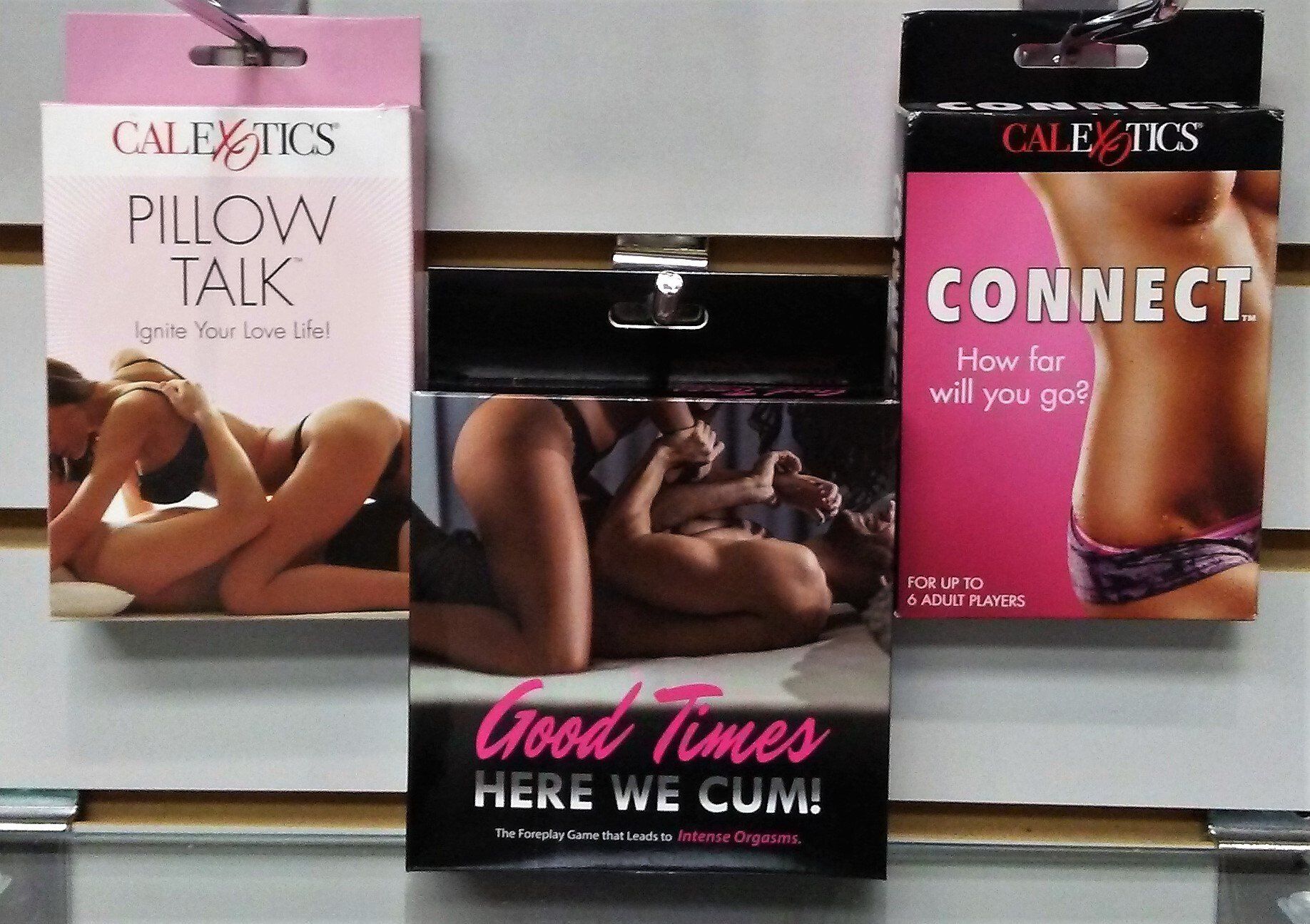 Selection of Adult Games at Our Local Sex Shop