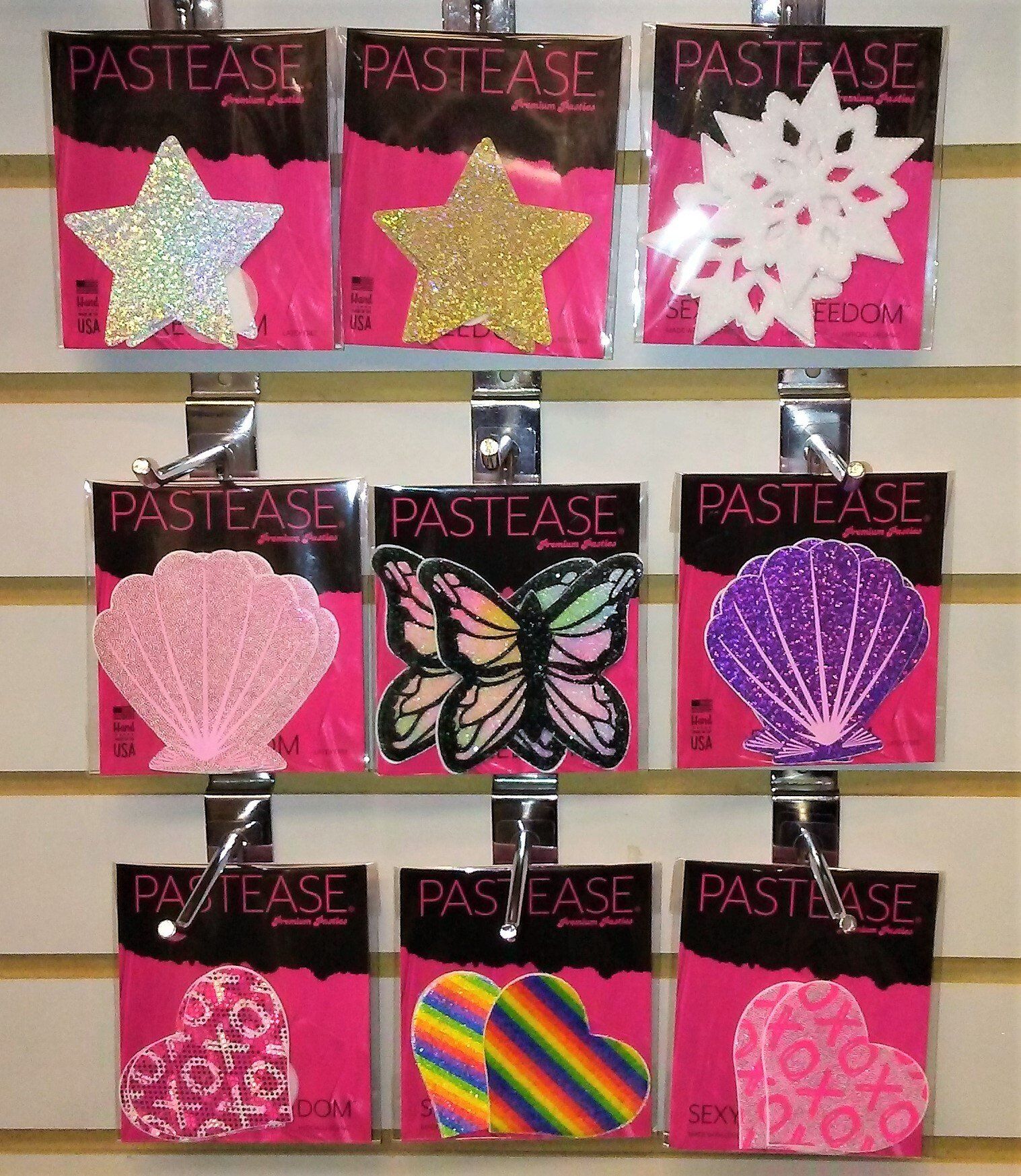 Selection of Pastease Products at Our Sex Shop