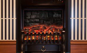 gas fire installation