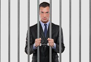 A man in jail