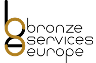 Bronze Services Europe Ltd logo. BSE lettering, followed by the business name in a modern font