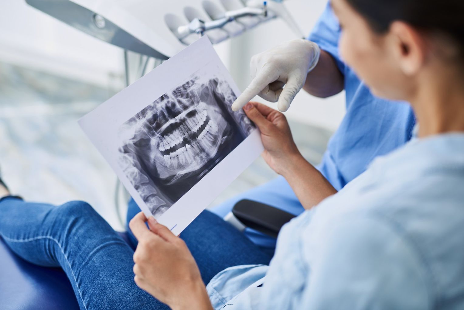 panoramica ai denti