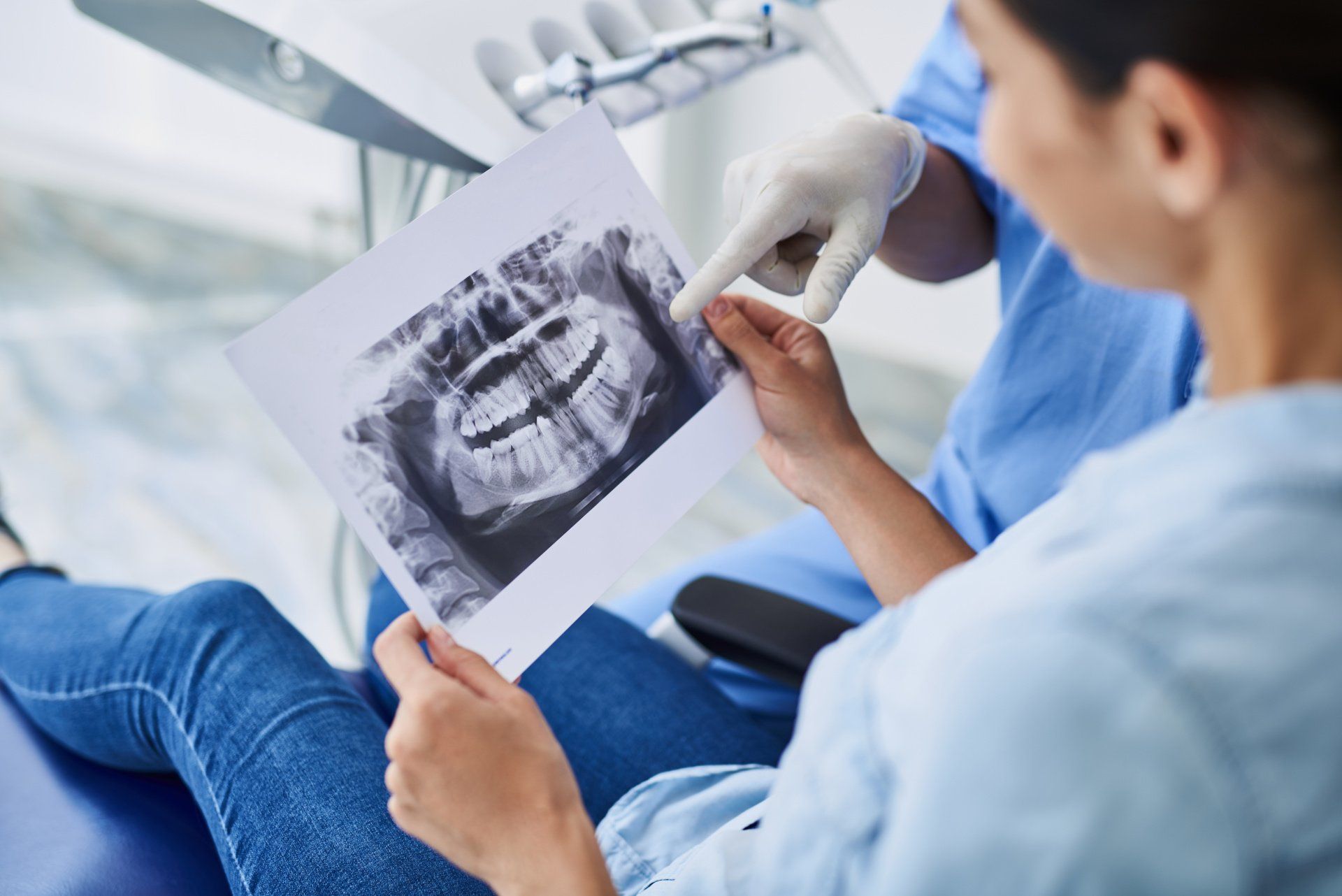 panoramica ai denti