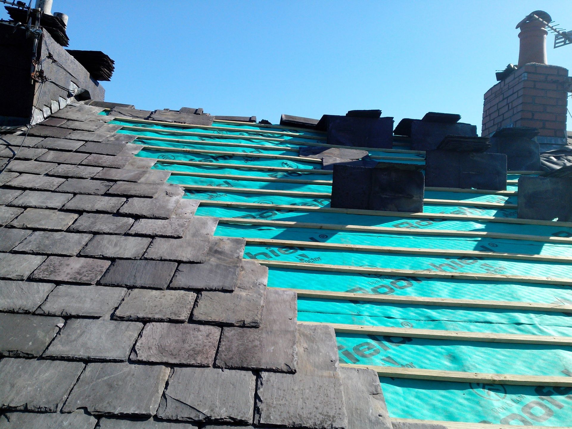 Building restoration in Bolton