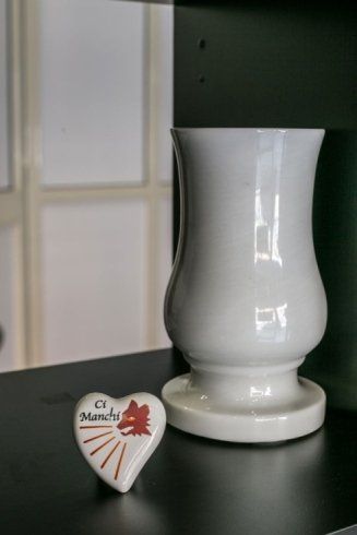 decorazioni in ceramica per tombe