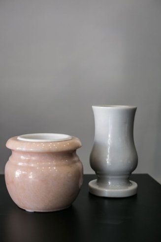 vaso per fiori per lapidi