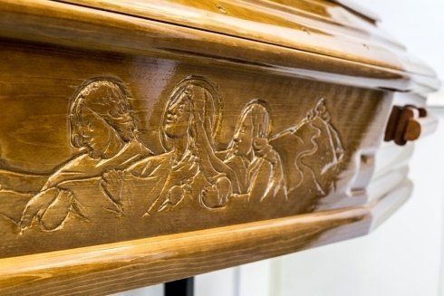 decorazione per bara