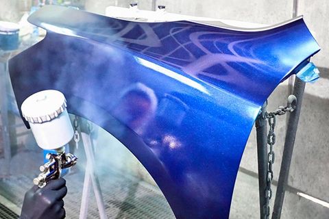 Painting of Car Parts — Cathedral City, CA — BJ’s Powder Coating