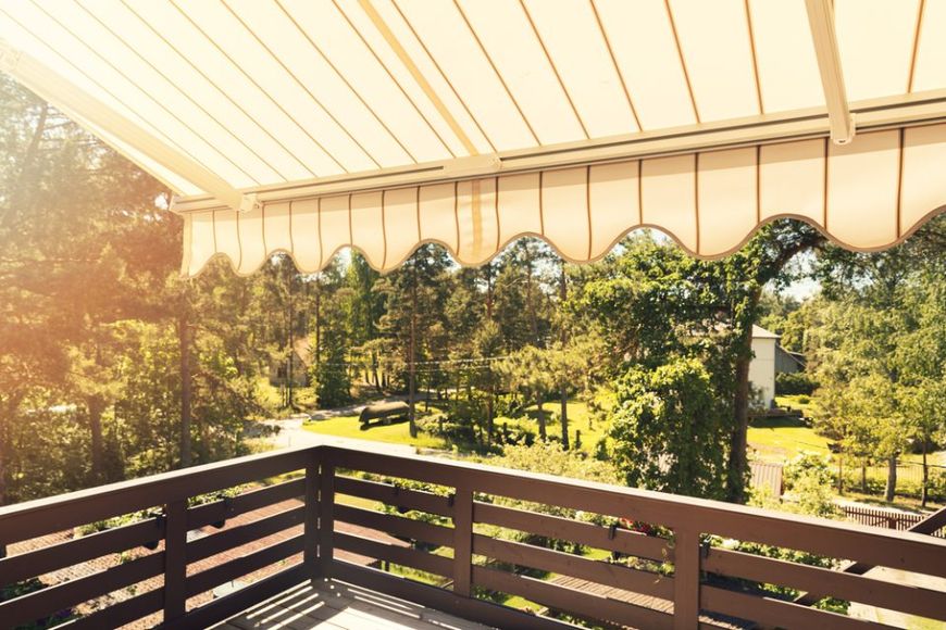 Veranda su bosco