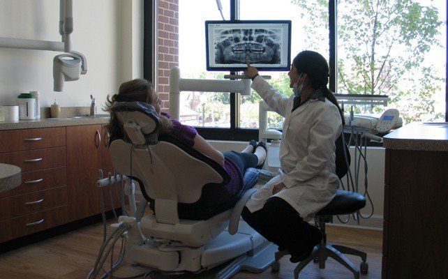 Dr. Kohli with patient
