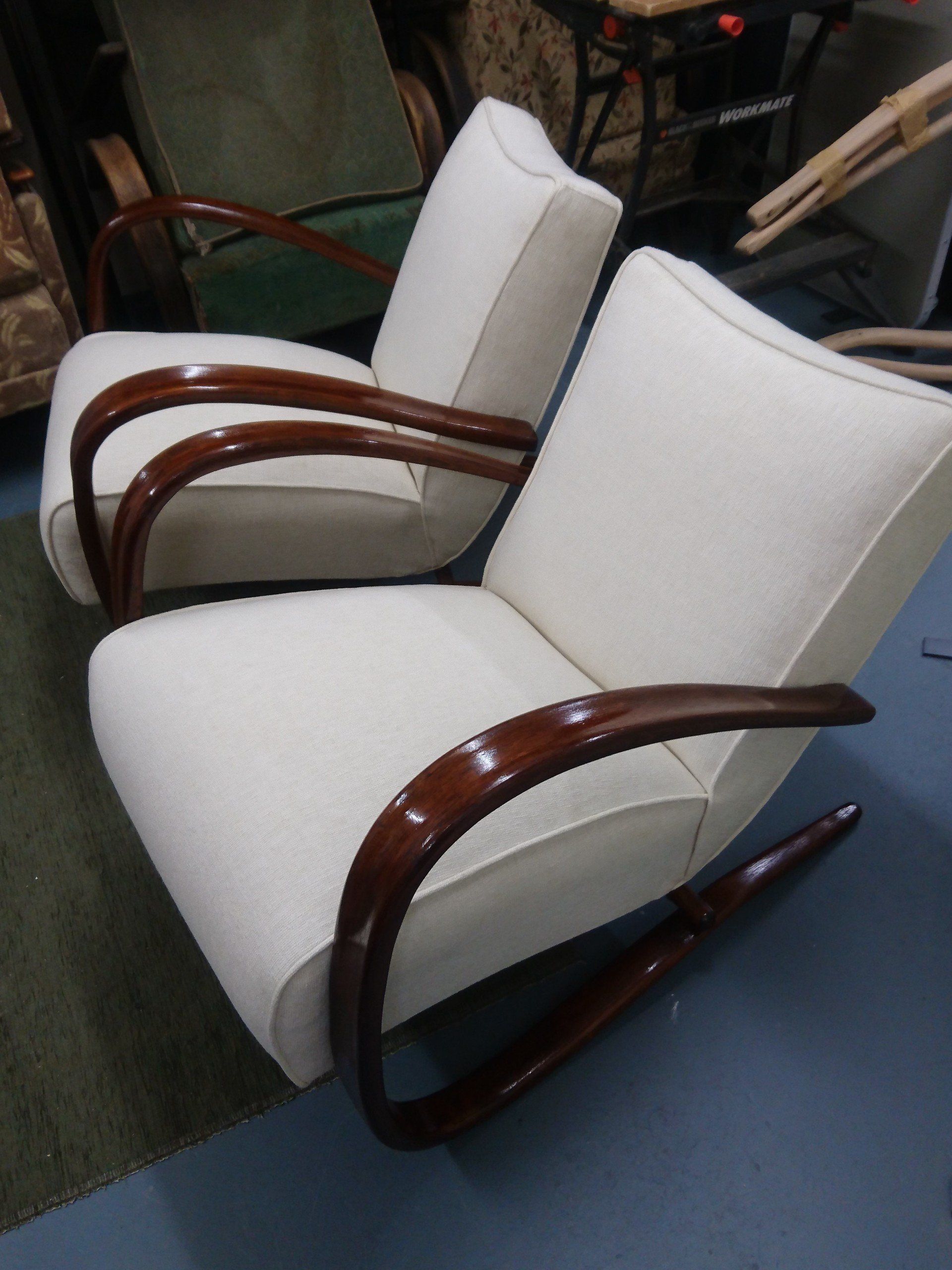 white chair
