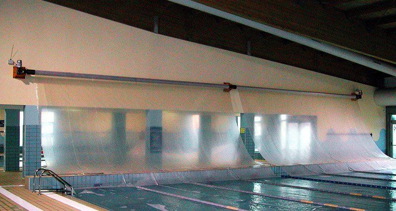 coperatura di una piscina