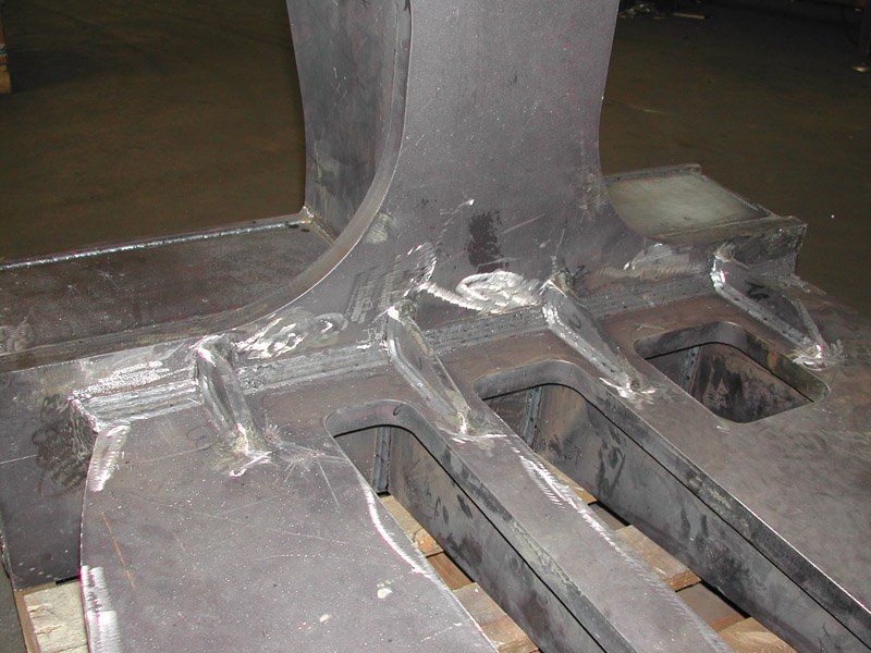 particolare in ferro di una macchina automatica