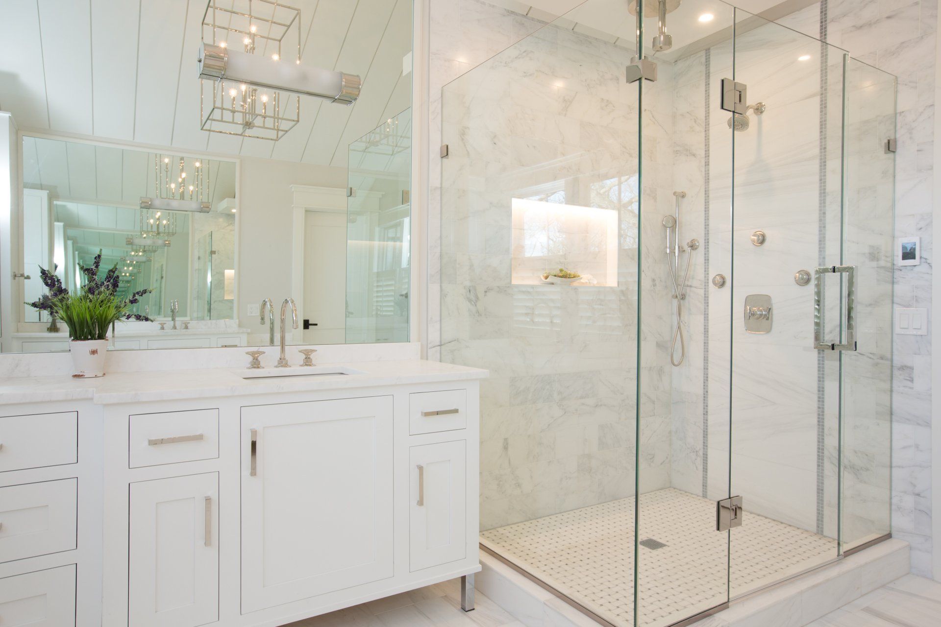 White Bathroom Cabinets