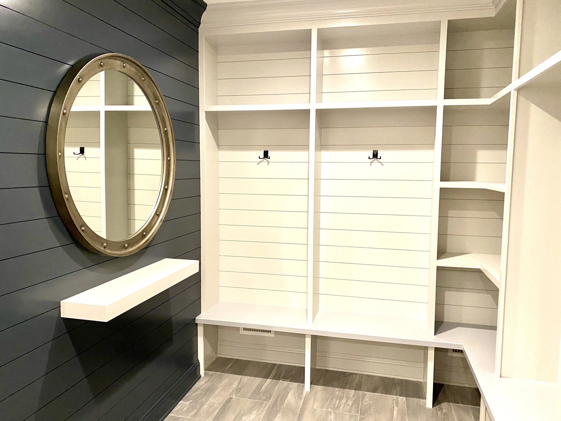 Custom Built-In Shelving