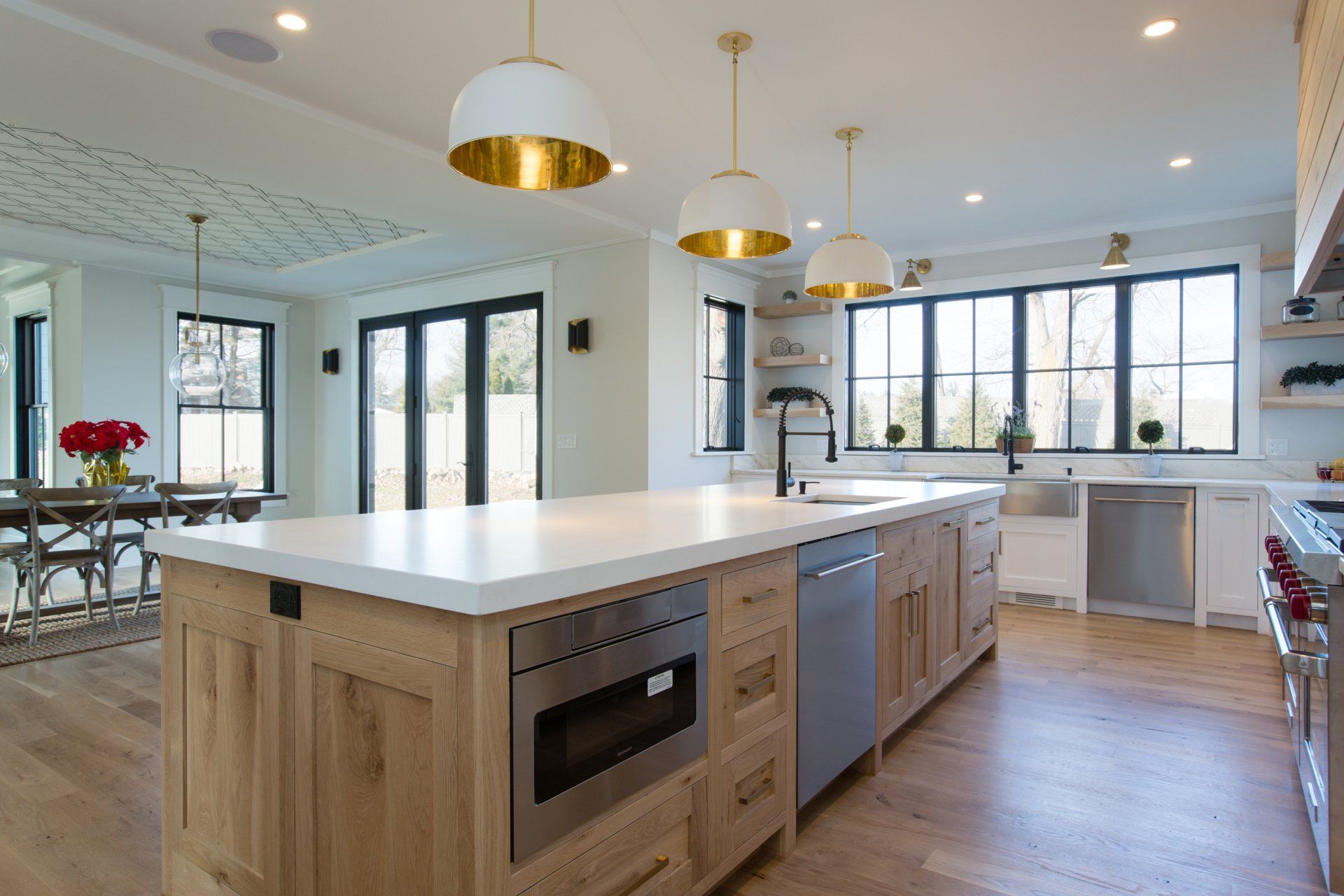 Wooden Kitchen Island