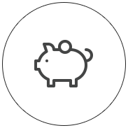 piggy bank sign