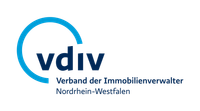 The logo for vdiv verband der immobilienverwalter nordrhein-westfalen