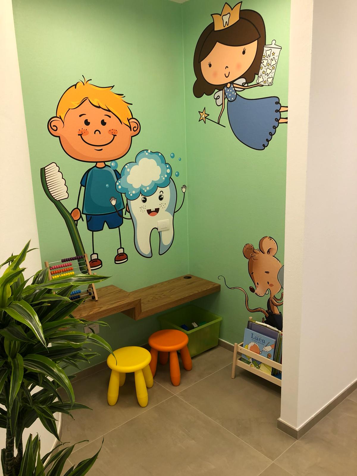 sala visite di uno studio dentistico