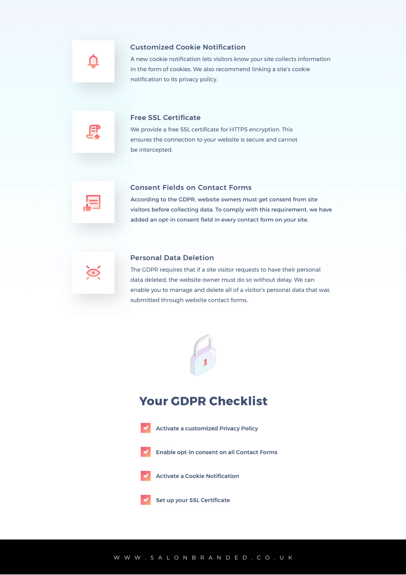 A screenshot of a page with a checklist on it.