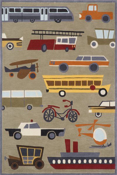 Vehicles, Area Rug, in New York, NY