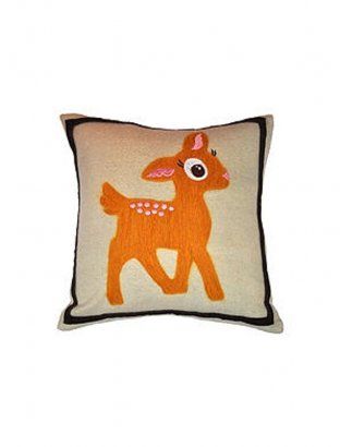 Deer pillow, in New York, NY