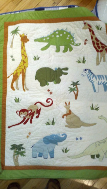 Dinosaur Quilt, in New York, NY