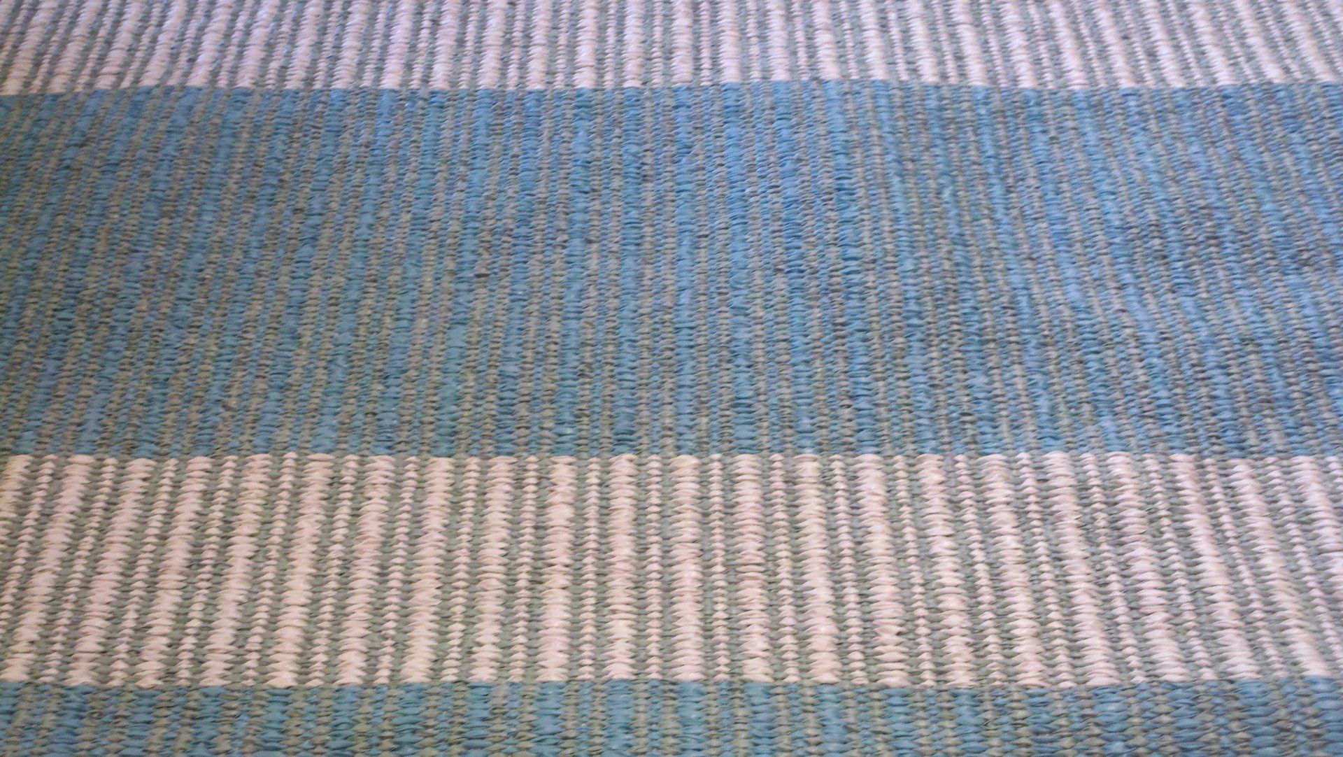 Blue, Pink, Peach Stripe Area Rug, in New York, NY