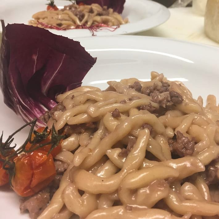 Pasta con salsiccia
