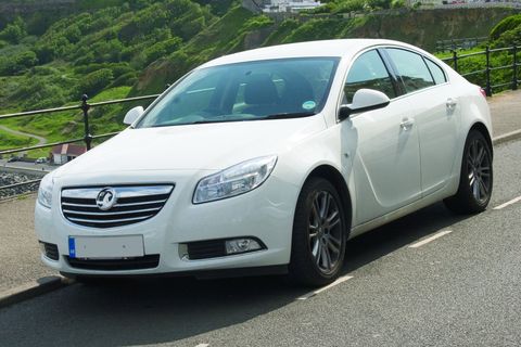 white car